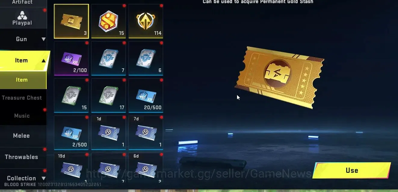 Blood Strike Accounts ASIA|ETERNAL[Desert Eagle-Scorpius]+Collab 7DS[Kar image 20
