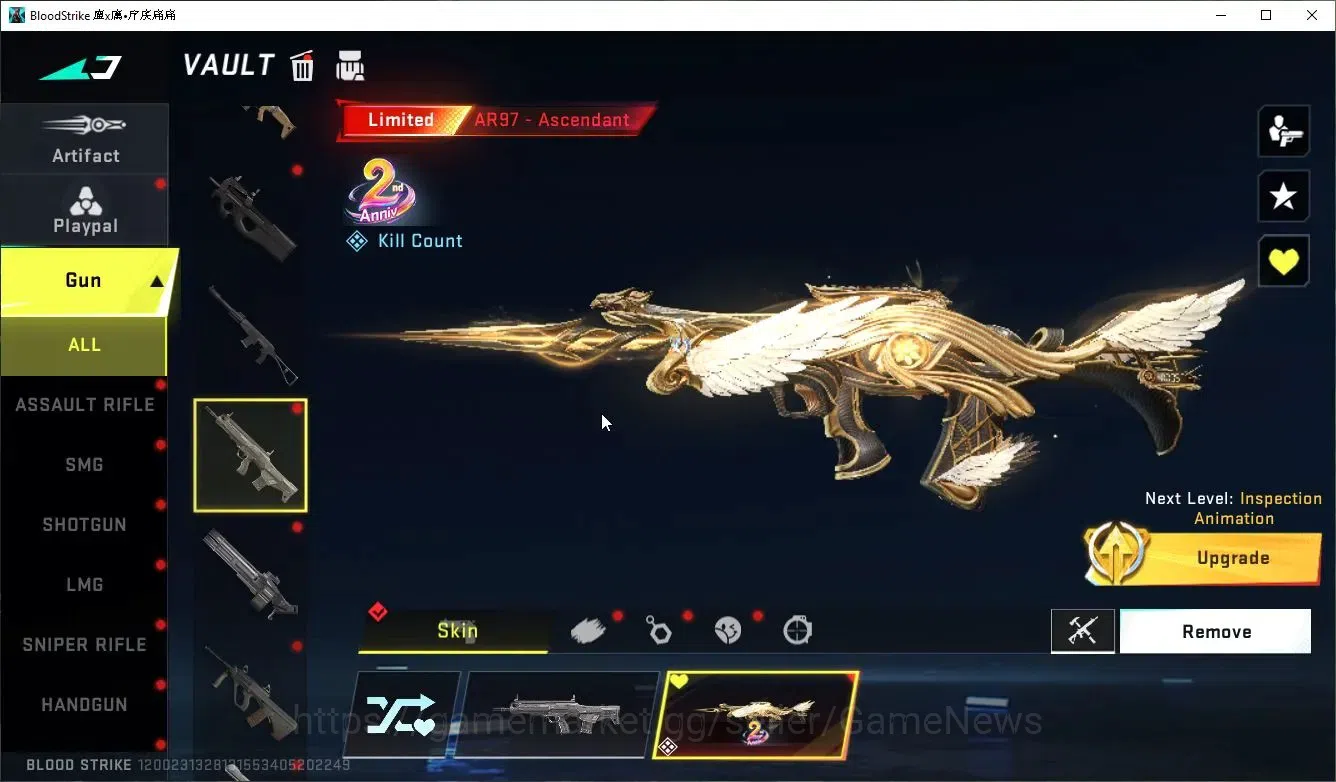 Blood Strike Accounts ASIA|ETERNAL[Desert Eagle-Scorpius]+Collab 7DS[Kar image 8