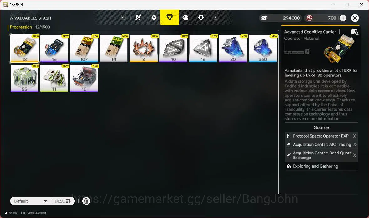 Arknights: Endfield Accounts ASIA|Fresh starter|1 limit| Tangtang, Ardelia+sign image 8