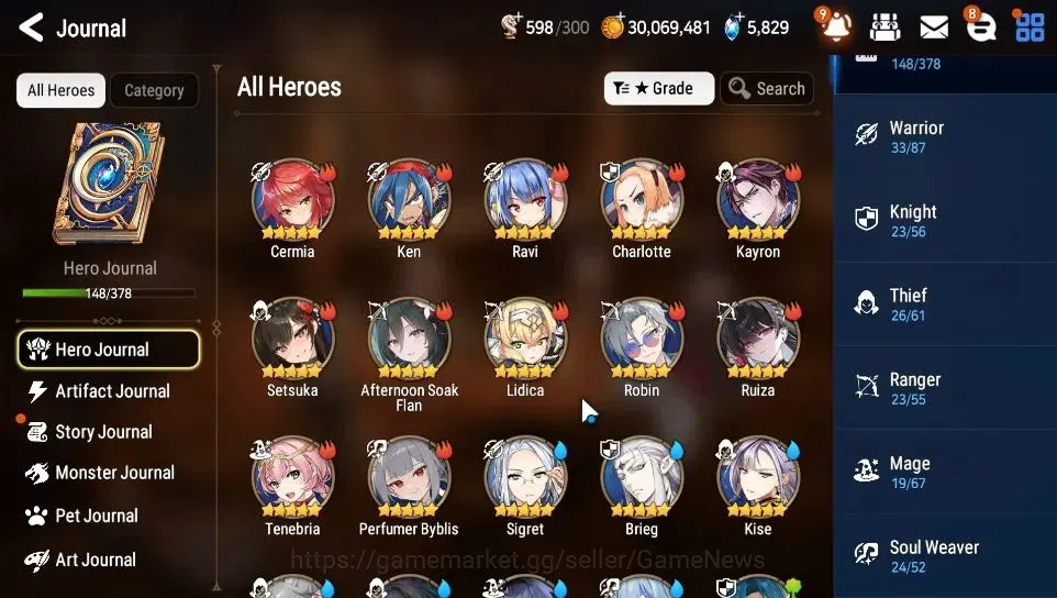 Epic Seven Accounts GLOBAL Unverif|New Era|13 ML(Salome,LOTScales,E Il image 7