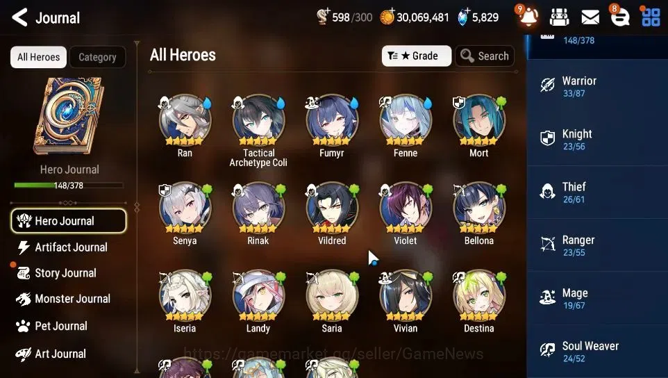 Epic Seven Accounts GLOBAL Unverif|New Era|13 ML(Salome,LOTScales,E Il image 8