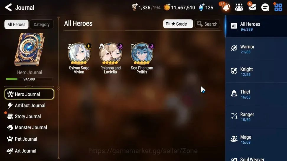 Epic Seven Accounts Starter Global Unverif|Best Starter|3ML(RnL,SPolitis,SSVivian)|Theater Locked|PoH & Bless ON|MoR 1
