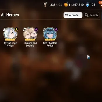 Epic Seven Accounts Starter Global Unverif|Best Starter|3ML(RnL,SPolitis,SSVivian)|Theater Locked|PoH & Bless ON|MoR