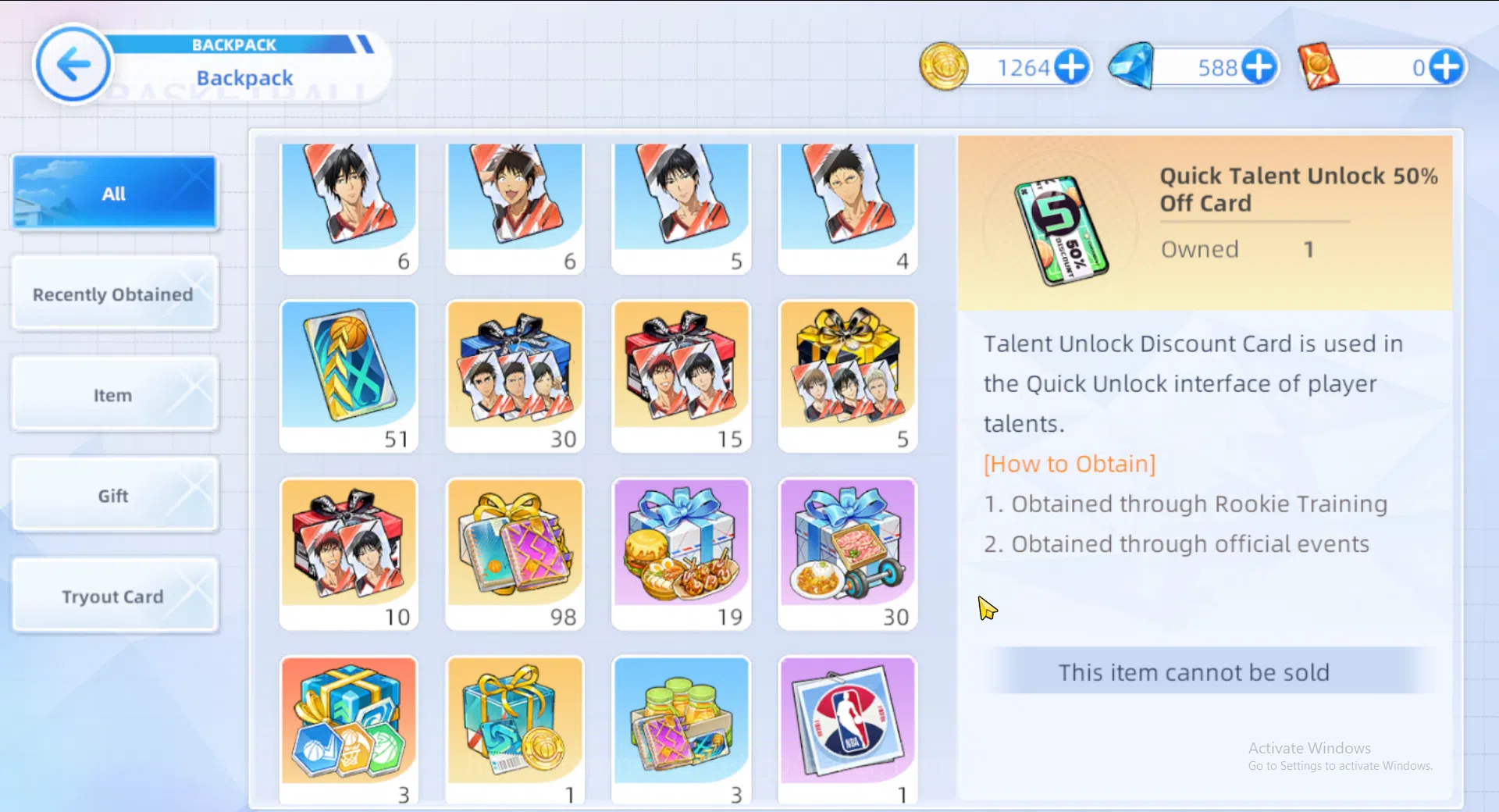 Kuroko's Basketball Street Rivals Accounts SEA|SV19|Lv 25|TetsuyaKuroko A1,Junpei Hyuga,Daiki image 6