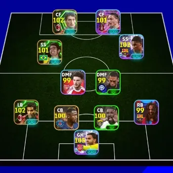 eFootball Accounts Others Android|PW 3128|David Raya ShowT,Danlele Massaro Epic,Kaka Epic,Serginho Epic|2026|Check SS