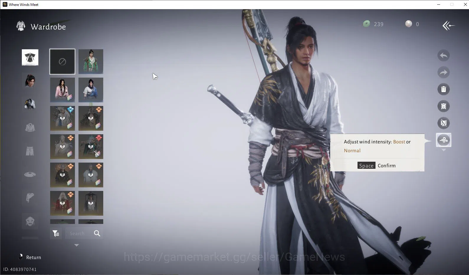 Where Winds Meet Accounts GLOBAL Lv5| Fresh Starter| 1 Harmoni Core, Anthem image 9