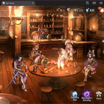 Epic Seven Accounts Limited Hero Global Unverif | 4 ML(C Lilias,A Yufine,SDiene,SOT Dark Diene,TM Luluca)|PoH ON|SS