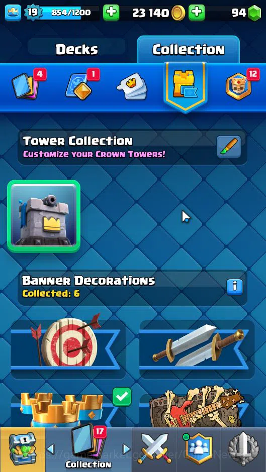 Clash Royale Accounts Lv 19|Trophy 3131|KTL 8|Limited Skin|Total Card 51 image 12
