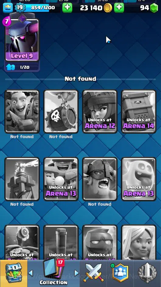 Clash Royale Accounts Lv 19|Trophy 3131|KTL 8|Limited Skin|Total Card 51 image 9