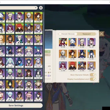 Genshin Impact End Game ASIA|AR 57|6 Limited+8(*5Weapon)|(Chasca,Furina)+S image 1