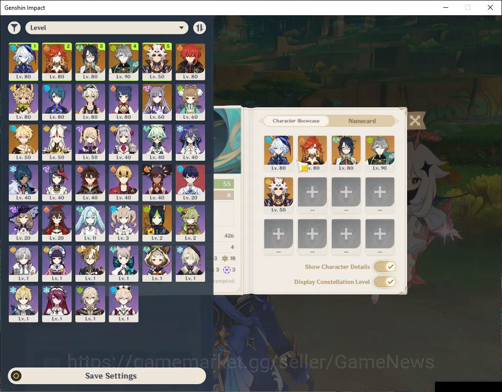 Genshin Impact Accounts Asia|AR 55|5 Limited +3(*5Weapon)|Furina,Mavuika,A image 2