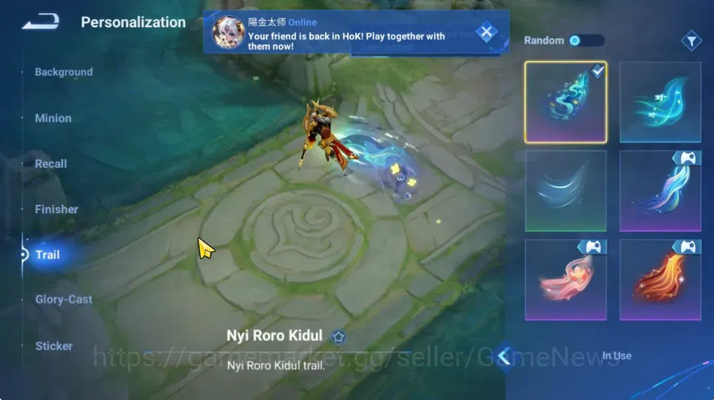 Honor of Kings Accounts Hero 112 Skin 112|2 Sanxingdui(Hou Yi,Nuwa),2 Lege image 11
