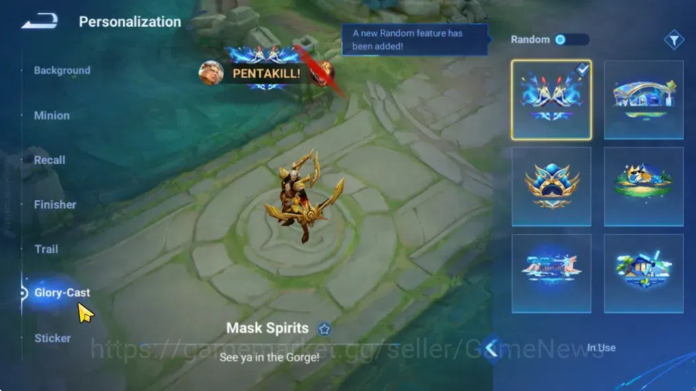 Honor of Kings Accounts Hero 112 Skin 112|2 Sanxingdui(Hou Yi,Nuwa),2 Lege image 12