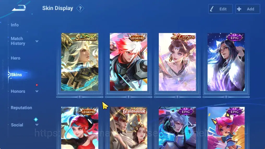 Honor of Kings Accounts Hero 112 Skin 112|2 Sanxingdui(Hou Yi,Nuwa),2 Lege image 3