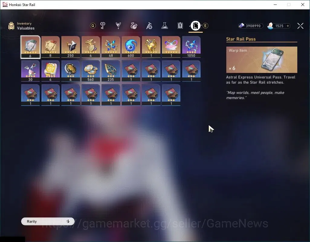 Honkai Star Rail Accounts Asia|TL 32| 1,5K SJ | 1 Golden Companion | 4 Limit image 10