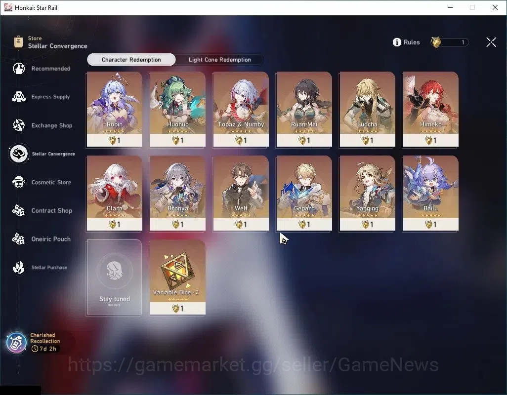 Honkai Star Rail Accounts Asia|TL 32| 1,5K SJ | 1 Golden Companion | 4 Limit image 13