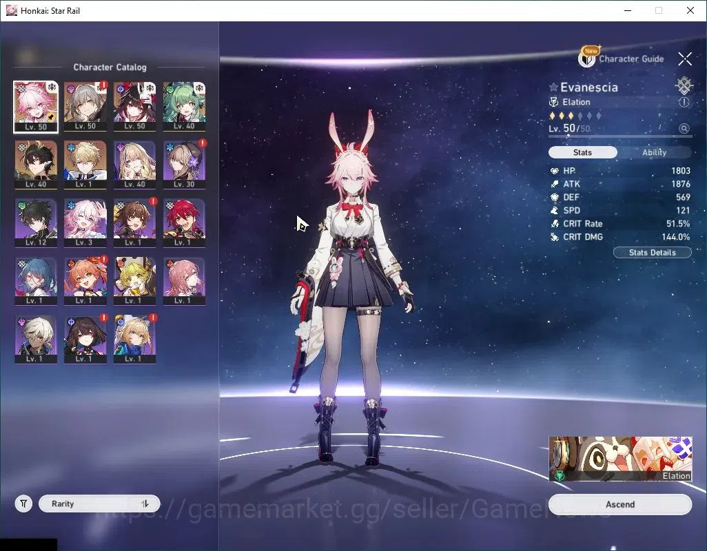 Honkai Star Rail Accounts Asia|TL 32| 1,5K SJ | 1 Golden Companion | 4 Limit image 4