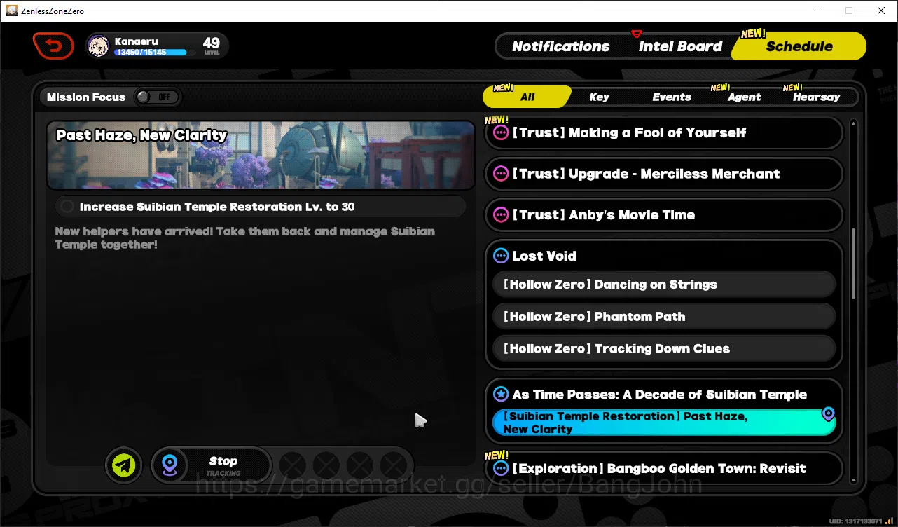Zenless Zone Zero Accounts [ASIA] Lvl 49 | Yidhari + Sign | Nangong Yu | Sold image 3