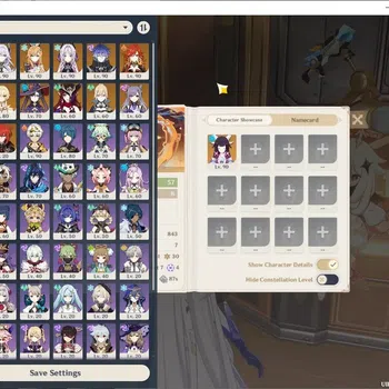 Genshin Impact Accounts Others ASIA|AR 57|Skirk+Sign Pream Team|8 Limited+8(*5Weapon)|(Columbina C2,Mavuika)+Sign,Shenhe