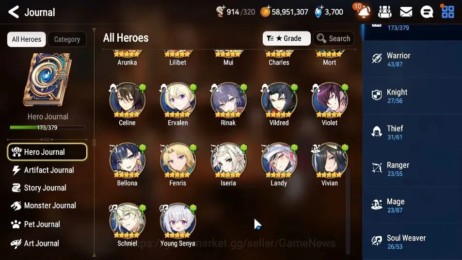 Epic Seven Accounts GLOBAL Unverif|New Era|20 ML(LOTScales,BArunka,LC  image 10