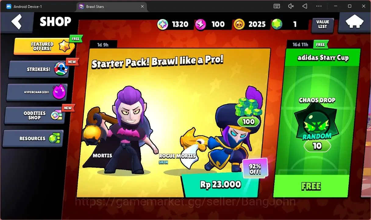 Brawl Stars Accounts Global |1188 Trophy|18 Brawler|1 Max Hypercharge(S image 4