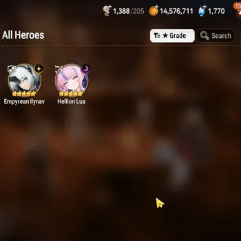 Epic Seven Accounts Starter Global UnVerif|New Era|2 ML (Empyrean Ilynav,Helion Lua)+TA Coli,Landy,Etc|PoH ON|1,7K SStone+1K
