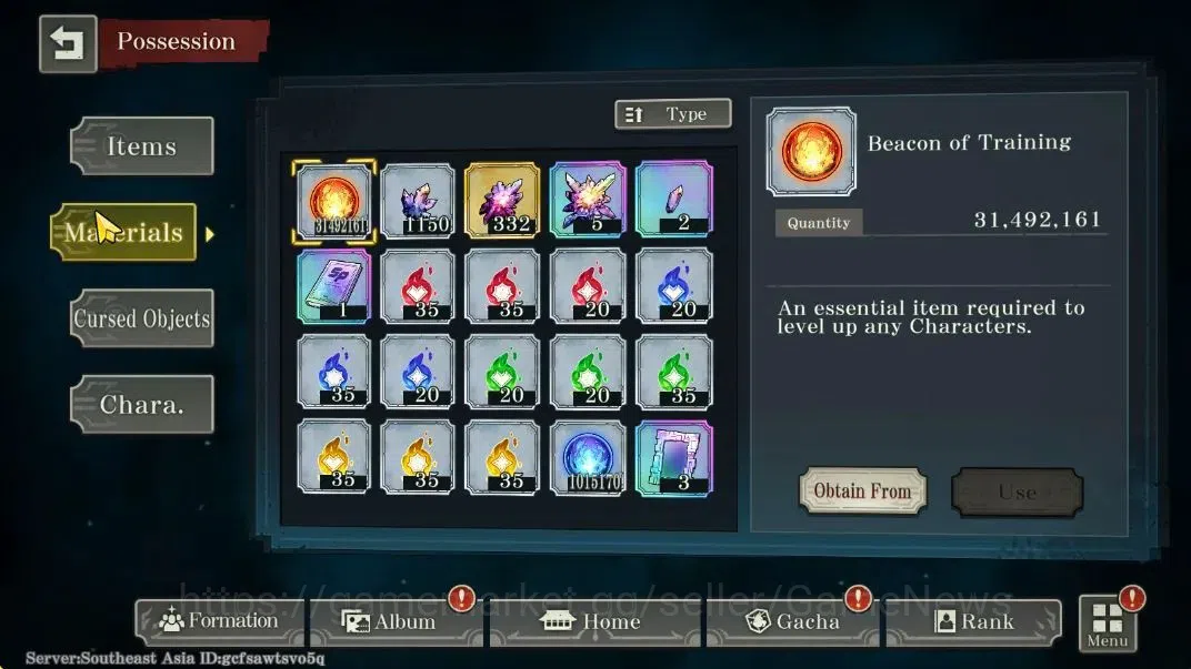 Jujutsu Kaisen: Phantom Parade Accounts SEA |PR 21|7,5K Cube|11 SSR 2 Limited [0,2-Sec Dom image 8