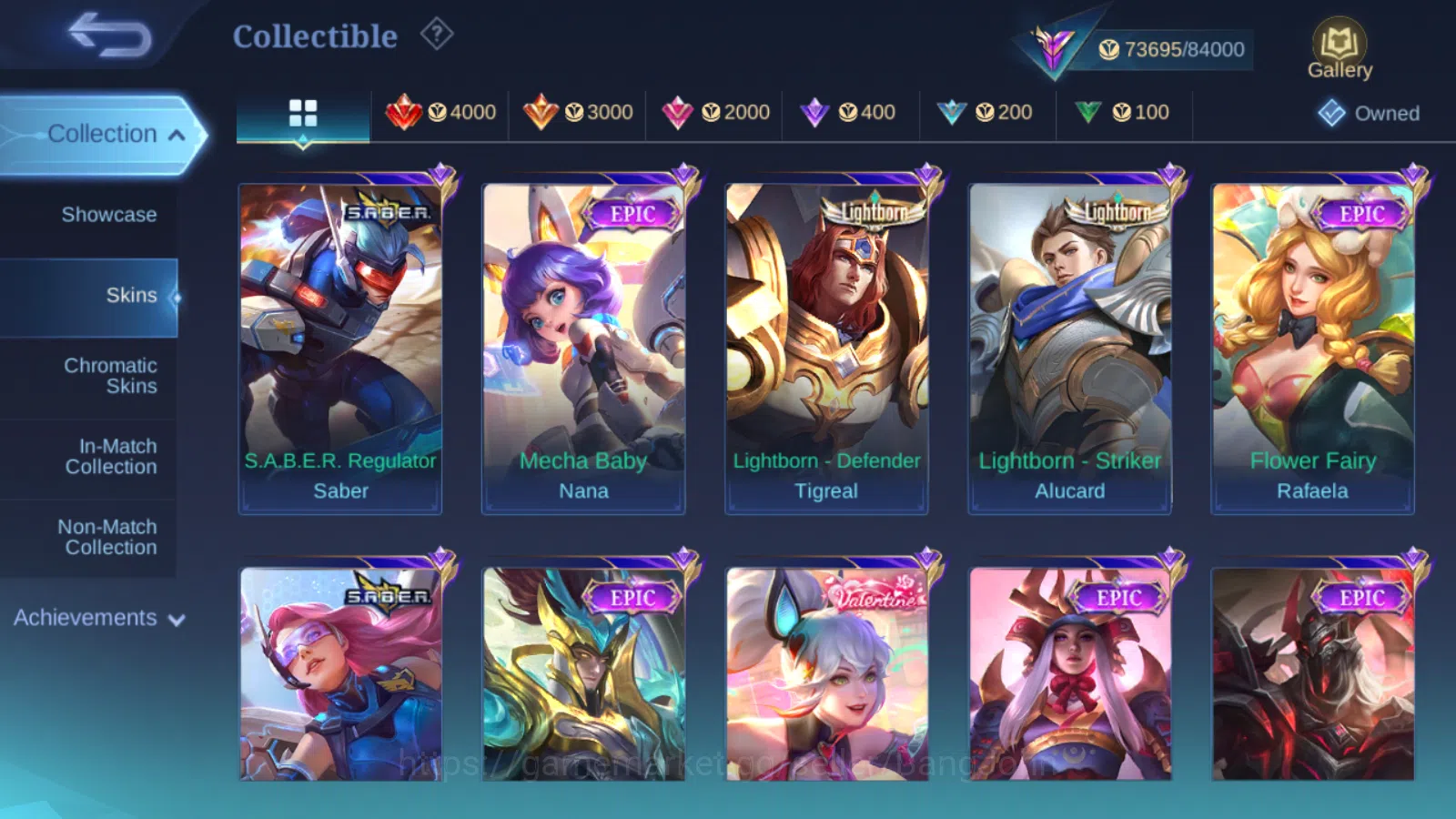Mobile Legends: Bang Bang Accounts Hero 100 | Skin  256 | PRIME (Yu Zhong , Beatrix)  image 6