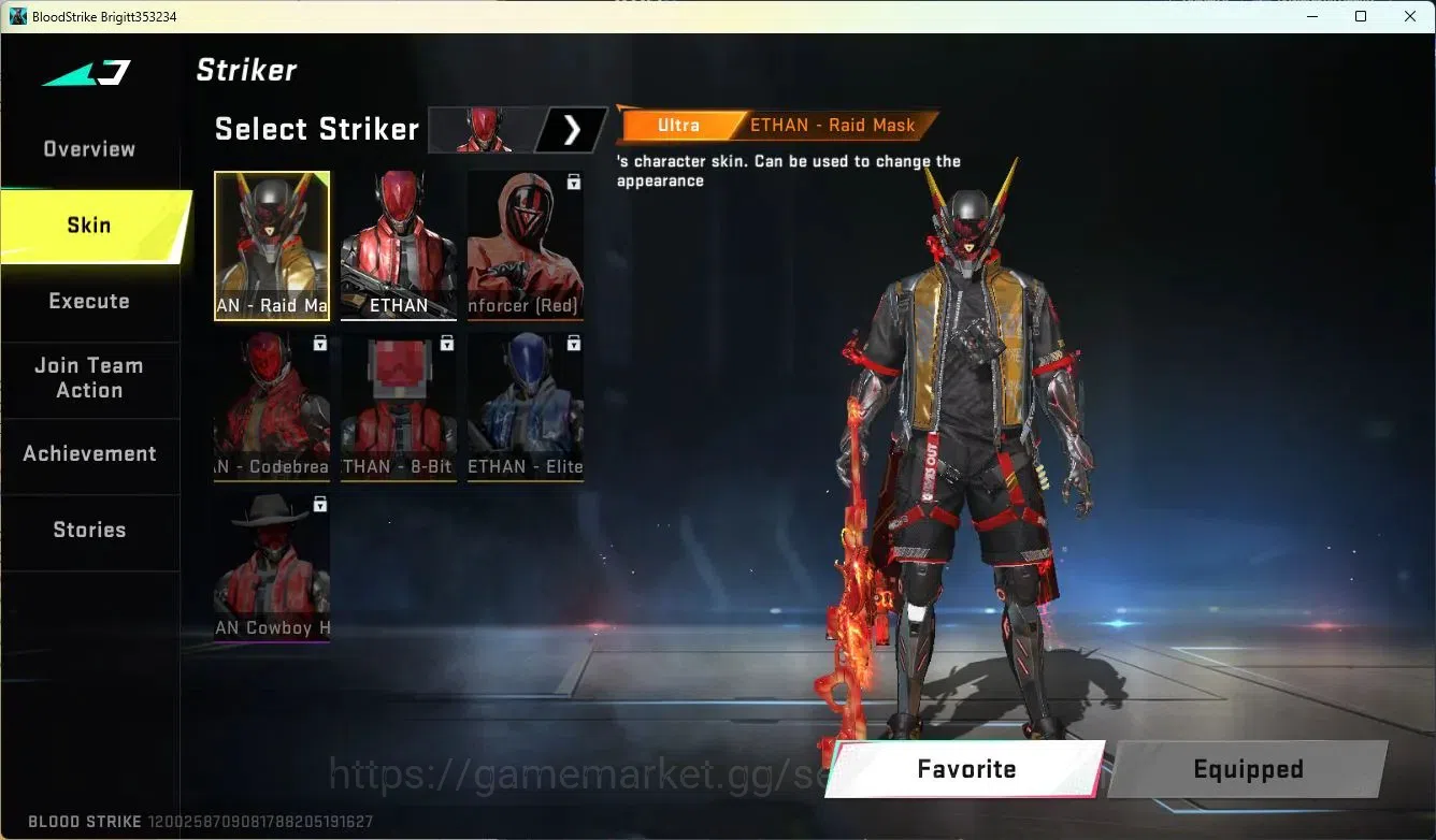 Blood Strike Accounts ASIA | Lv17|Gold IV BR|TR Parachute|1 ULTRA GUN: M image 2