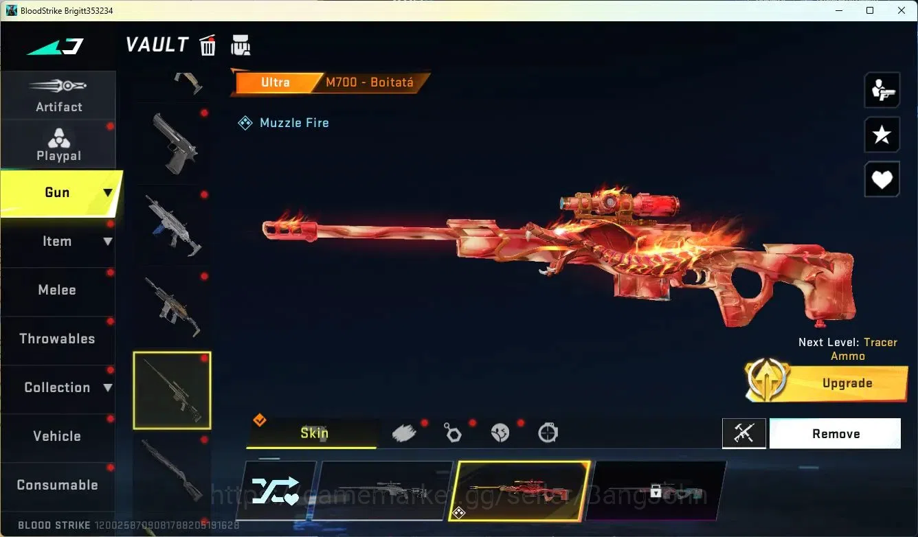 Blood Strike Accounts ASIA | Lv17|Gold IV BR|TR Parachute|1 ULTRA GUN: M image 4