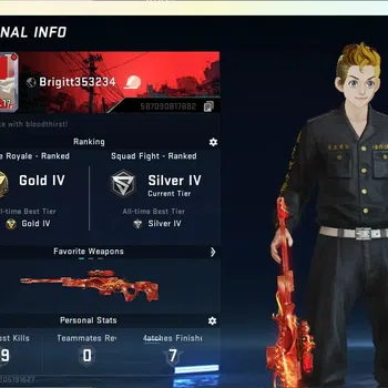 Blood Strike Mid-Tier ASIA | Lv17|Gold IV BR|TR Parachute|1 ULTRA GUN: M image 1