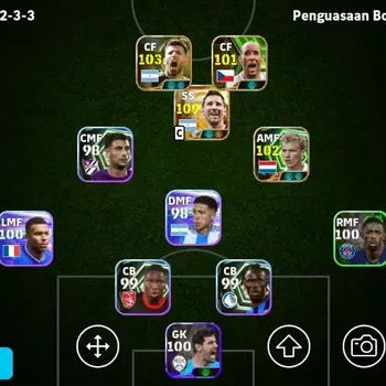eFootball Accounts Legends & Iconic Players Mobile|PW 3086|New Lionel Messi Big