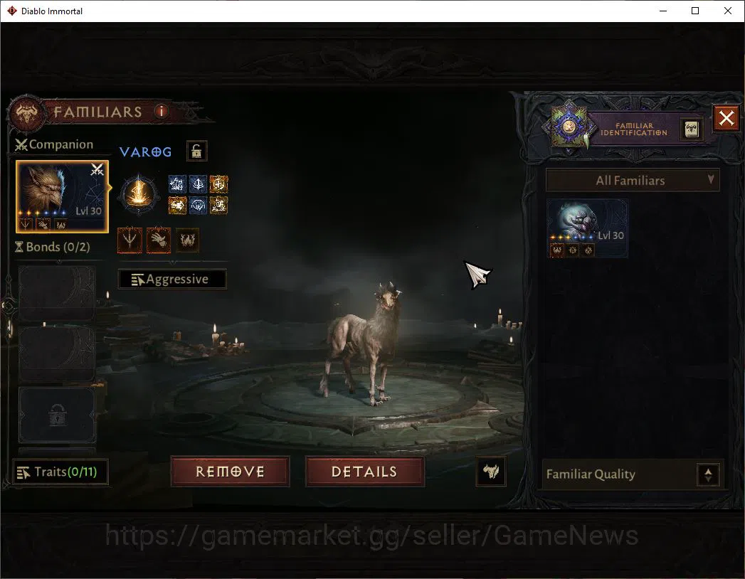 Diablo Immortal Accounts Mid-Tier SA - Malah|Lv60(714)|Demon Hunter|34k CR|Reso 480|Paragon Maledictor|Inferno I|Hell Lv 12