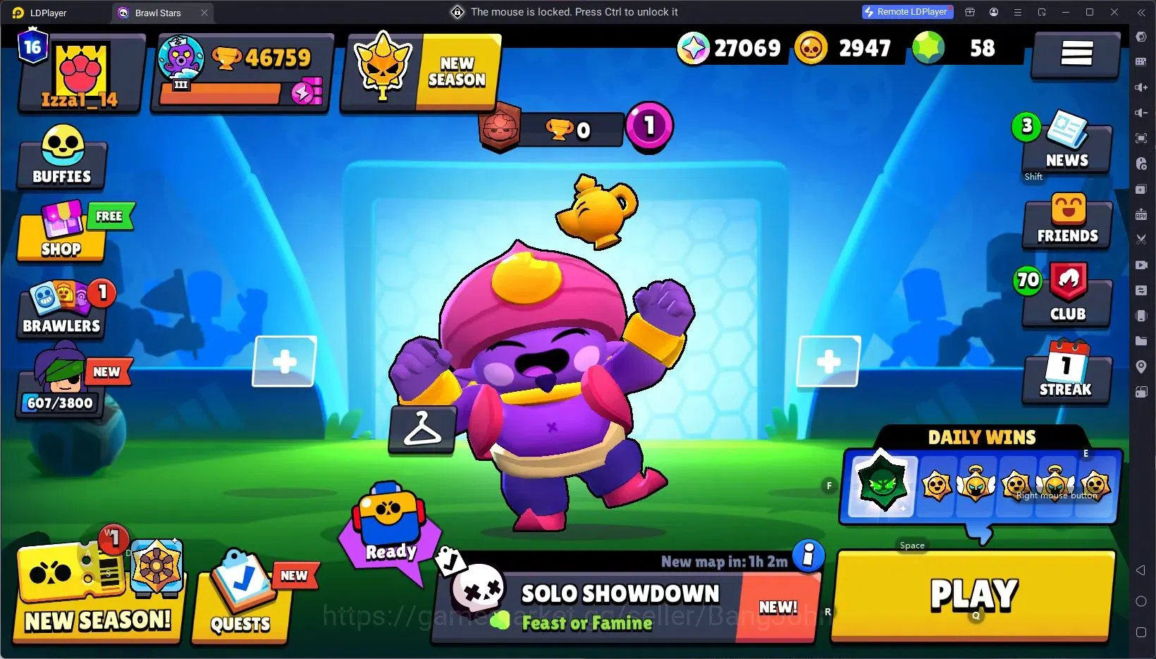 Brawl Stars Accounts Android | 46759 Thropy|88 Brawler|26 Max Brawlers image 1