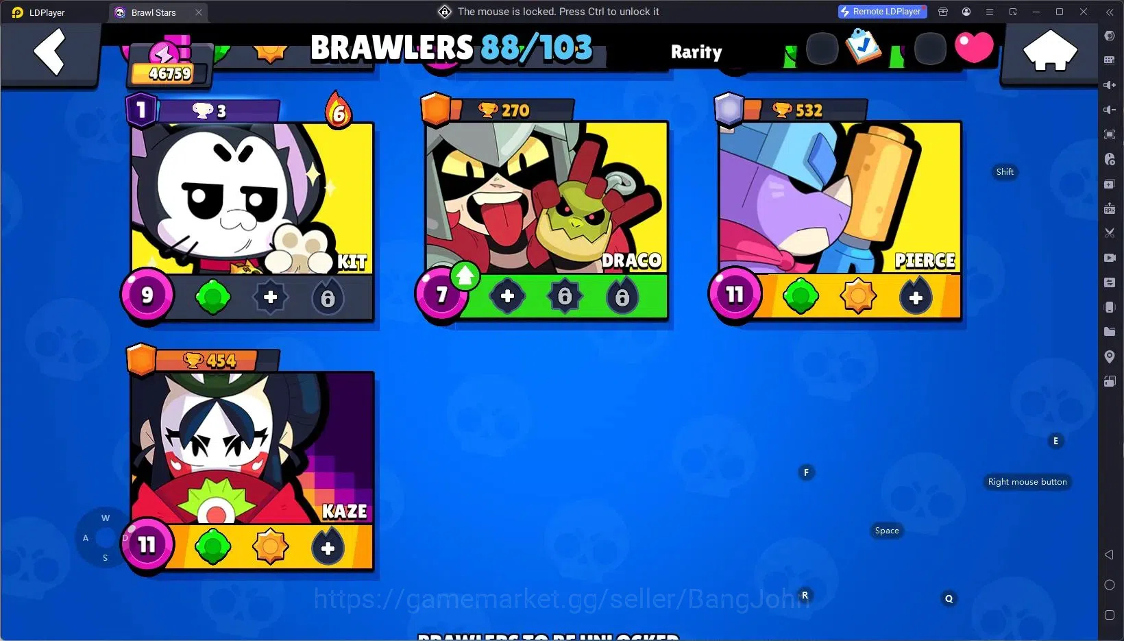Brawl Stars Accounts Android | 46759 Thropy|88 Brawler|26 Max Brawlers image 19