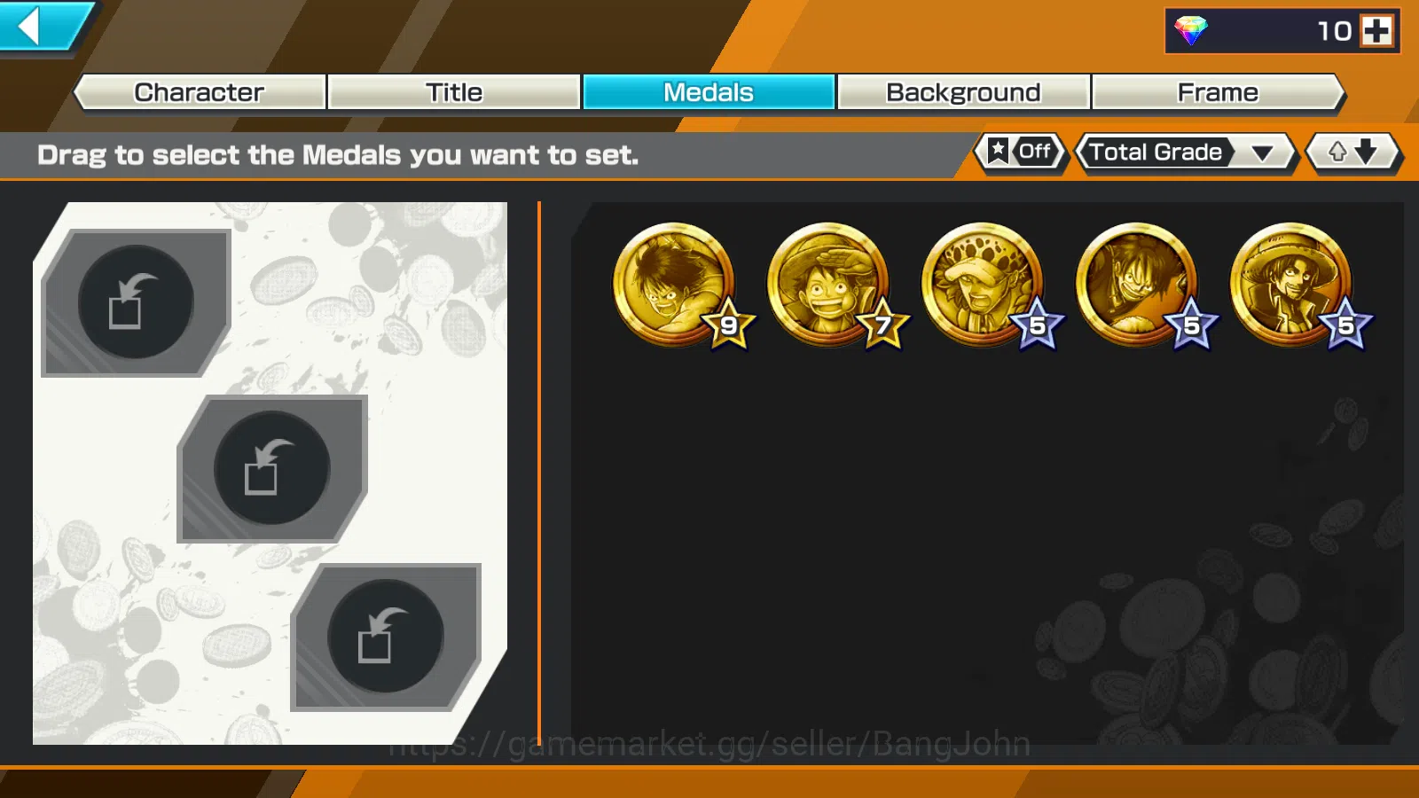 One Piece Bounty Rush Accounts Global|5EX|4E Teach,BTKOTP M.D Luffy,WI Law,BOMO K image 1