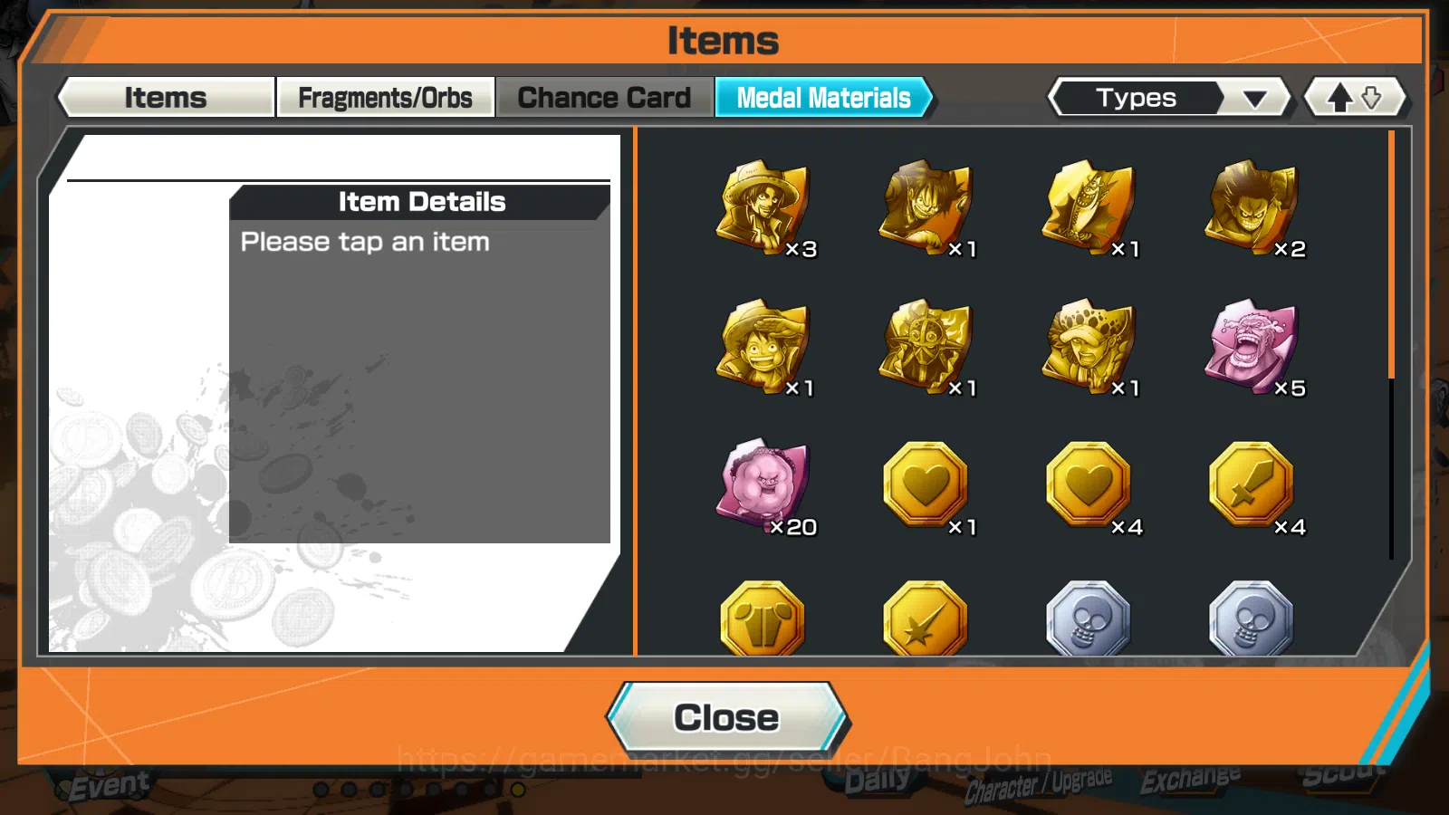 One Piece Bounty Rush Accounts Global|5EX|4E Teach,BTKOTP M.D Luffy,WI Law,BOMO K image 10