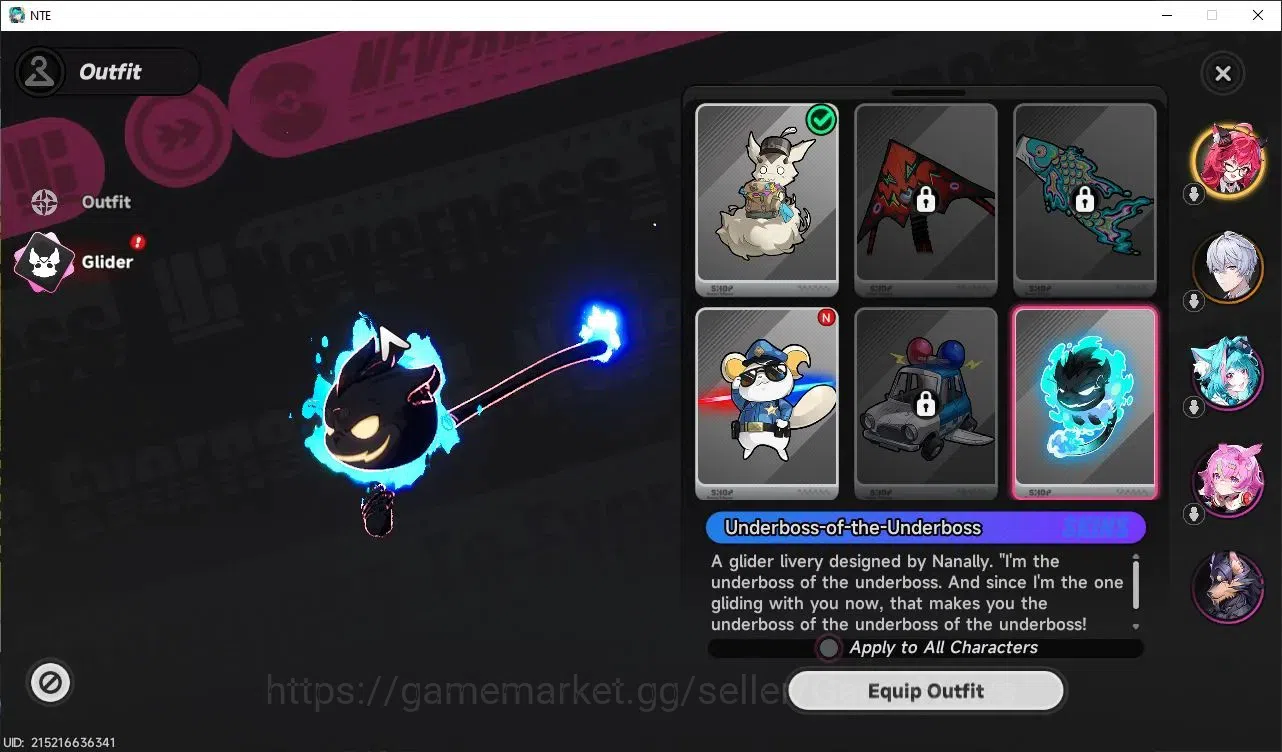 Neverness to Everness Accounts Global EU|HL 3| 1 SSR Limited Nanally + SSR Select image 2