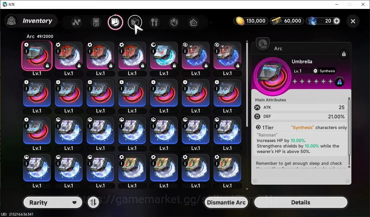 Neverness to Everness Accounts Global EU|HL 3| 1 SSR Limited Nanally + SSR Select image 7