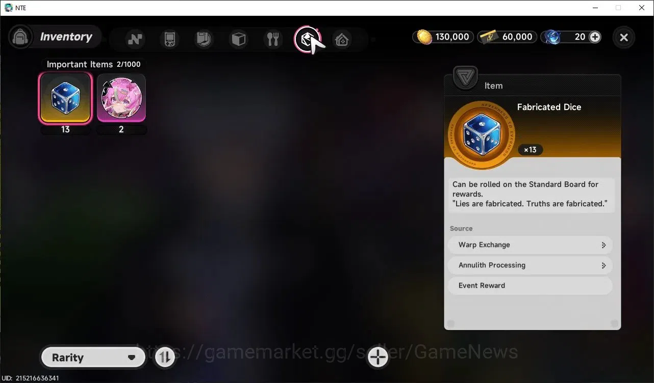 Neverness to Everness Accounts Global EU|HL 3| 1 SSR Limited Nanally + SSR Select image 8