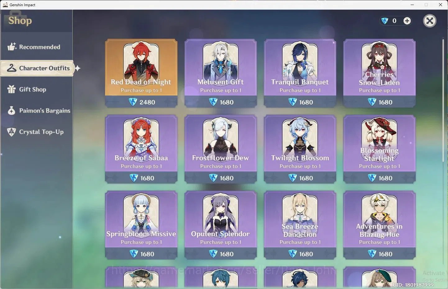 Genshin Impact Accounts ASIA | AR 57 | 10 Limit (Flins,Varka,Neuvillette,K image 18