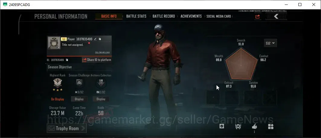 Arena Breakout Accounts MOBILE|Lv30|SV 23M|CV 23M|Maelstorm AKM,Combustion image 2