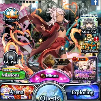 Grand Summoners Accounts End-Game Global|Rank 75|20 Ascend 10 TW|Inumuta,S Miyu,Shadow,Chloe,WH Fen,Lotte & Valerie,Madoka