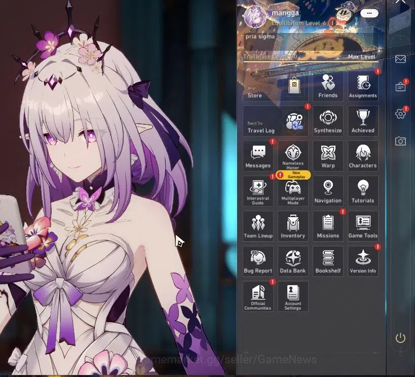 Honkai Star Rail Accounts Asia|TL 70|17 Limited|[Casto E4,Rappa E1,SW 999,Ro image 1