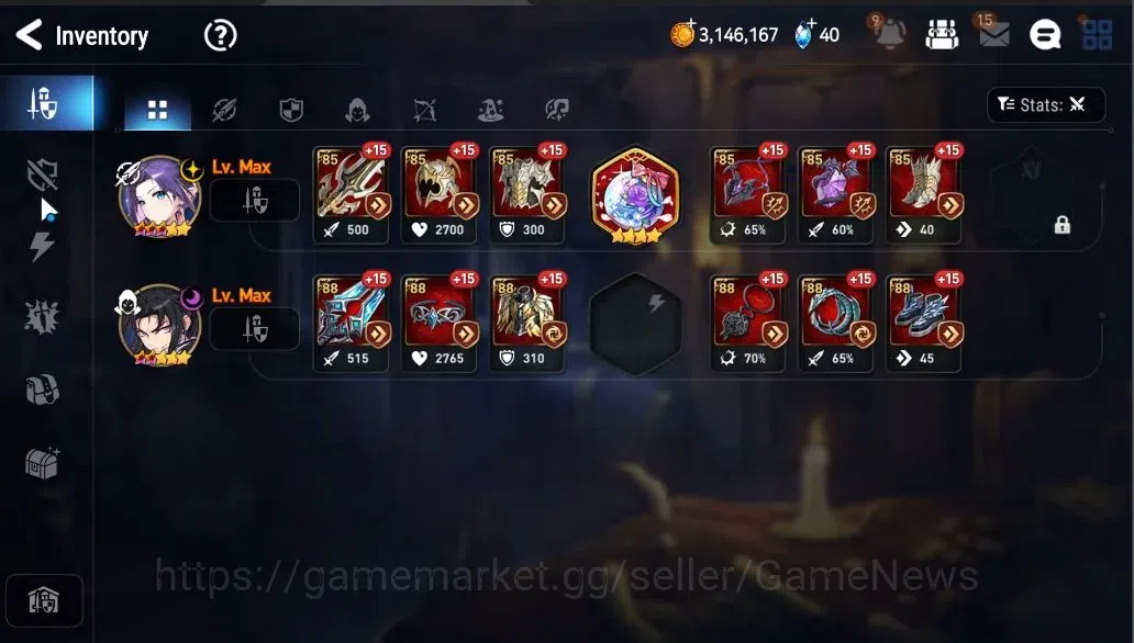 Epic Seven Accounts GLOBAL Unverif|NewEra|2 ML (MOTS Iseria, LC Bellon image 13