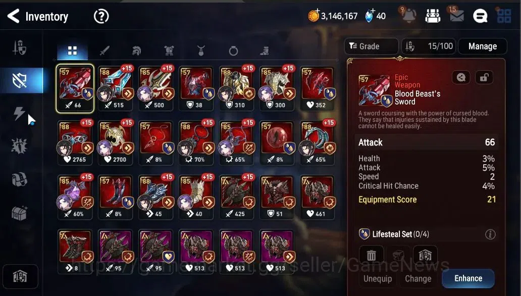 Epic Seven Accounts GLOBAL Unverif|NewEra|2 ML (MOTS Iseria, LC Bellon image 14