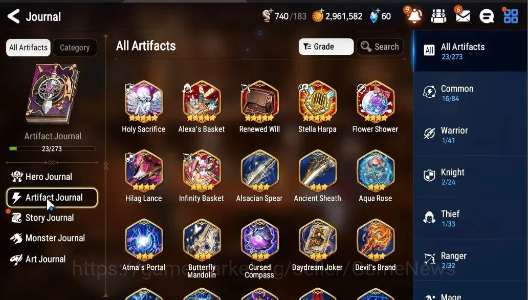 Epic Seven Accounts GLOBAL Unverif|NewEra|2 ML (MOTS Iseria, LC Bellon image 5