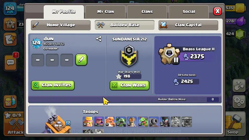 Clash of Clans Accounts TH 14 - BH 8|Limited Skin|LV 124|HH 8|BK 55,AQ 70, image 12