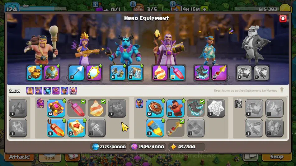Clash of Clans Accounts TH 14 - BH 8|Limited Skin|LV 124|HH 8|BK 55,AQ 70, image 6