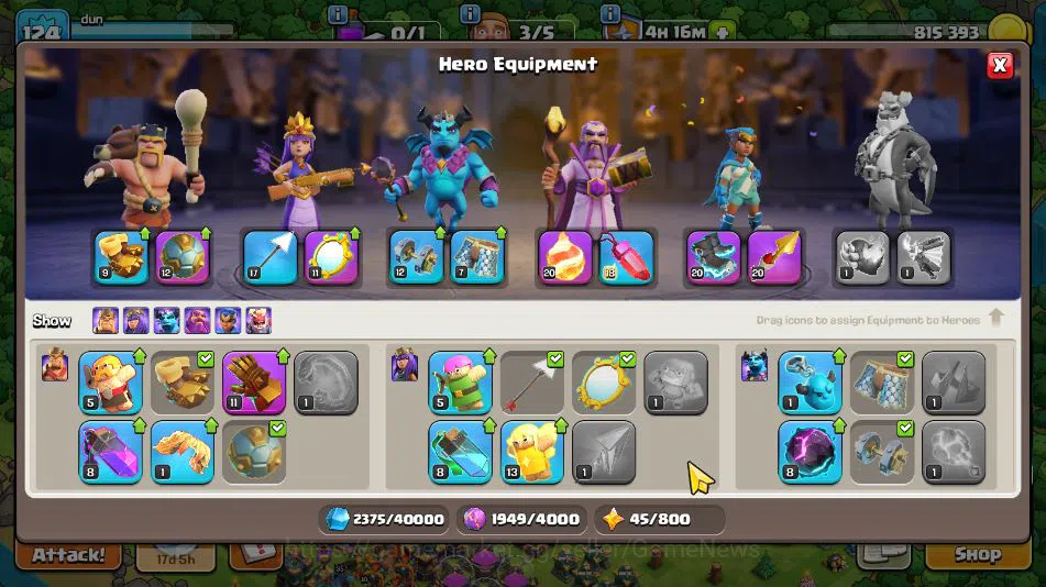Clash of Clans Accounts TH 14 - BH 8|Limited Skin|LV 124|HH 8|BK 55,AQ 70, image 7